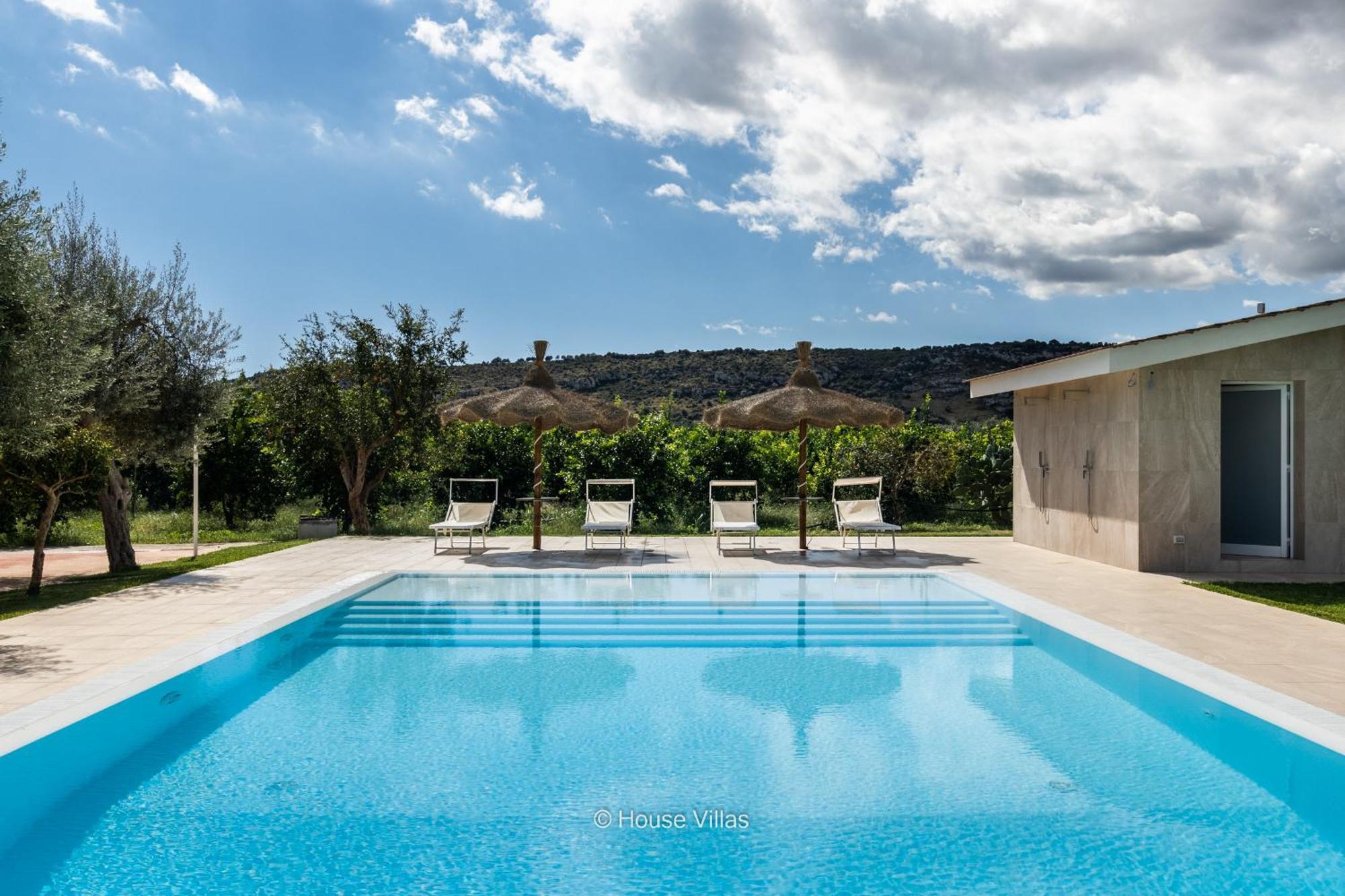 Villa Zagara Bianca Floridia Esterno foto