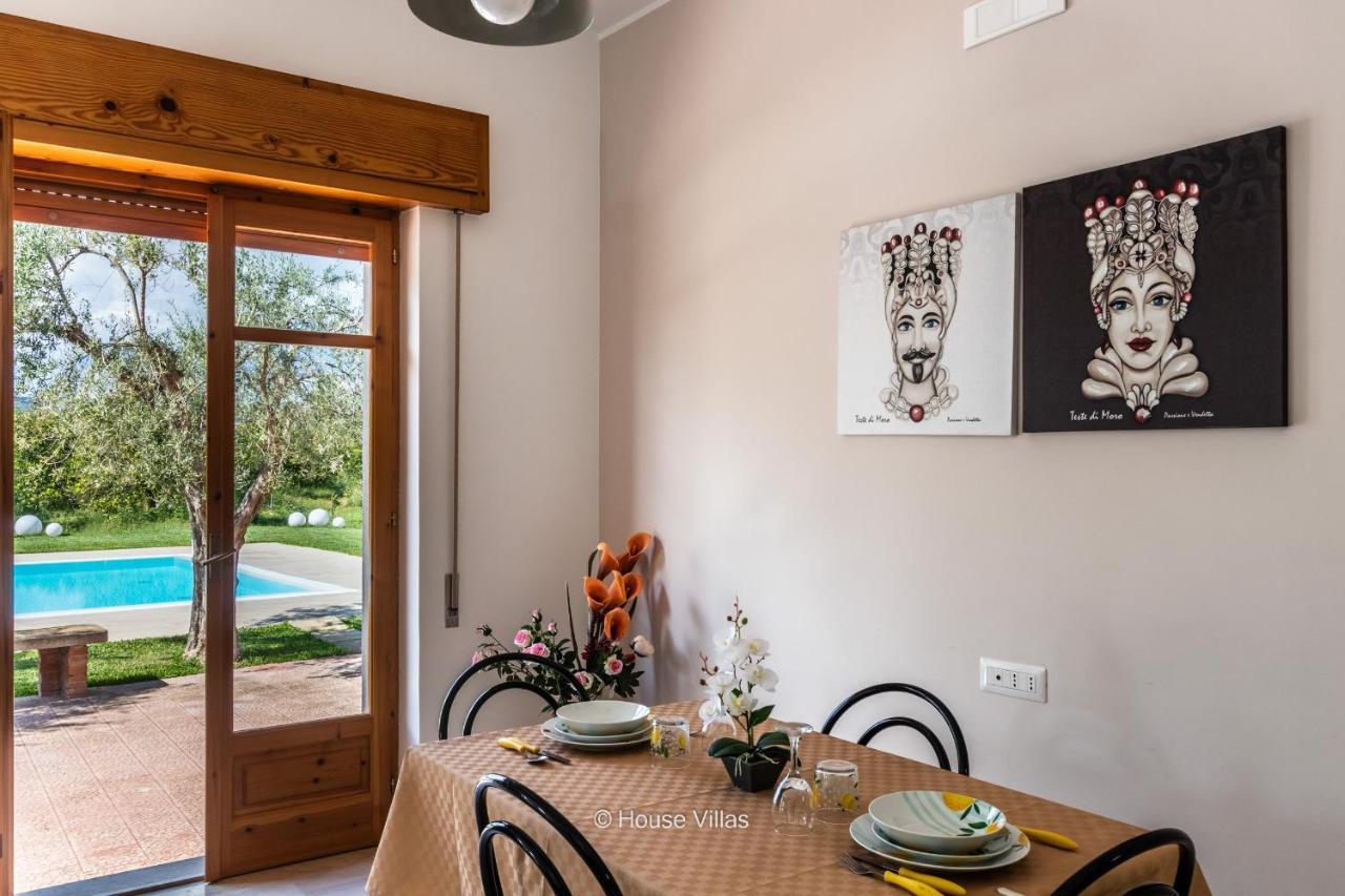 Villa Zagara Bianca Floridia Esterno foto