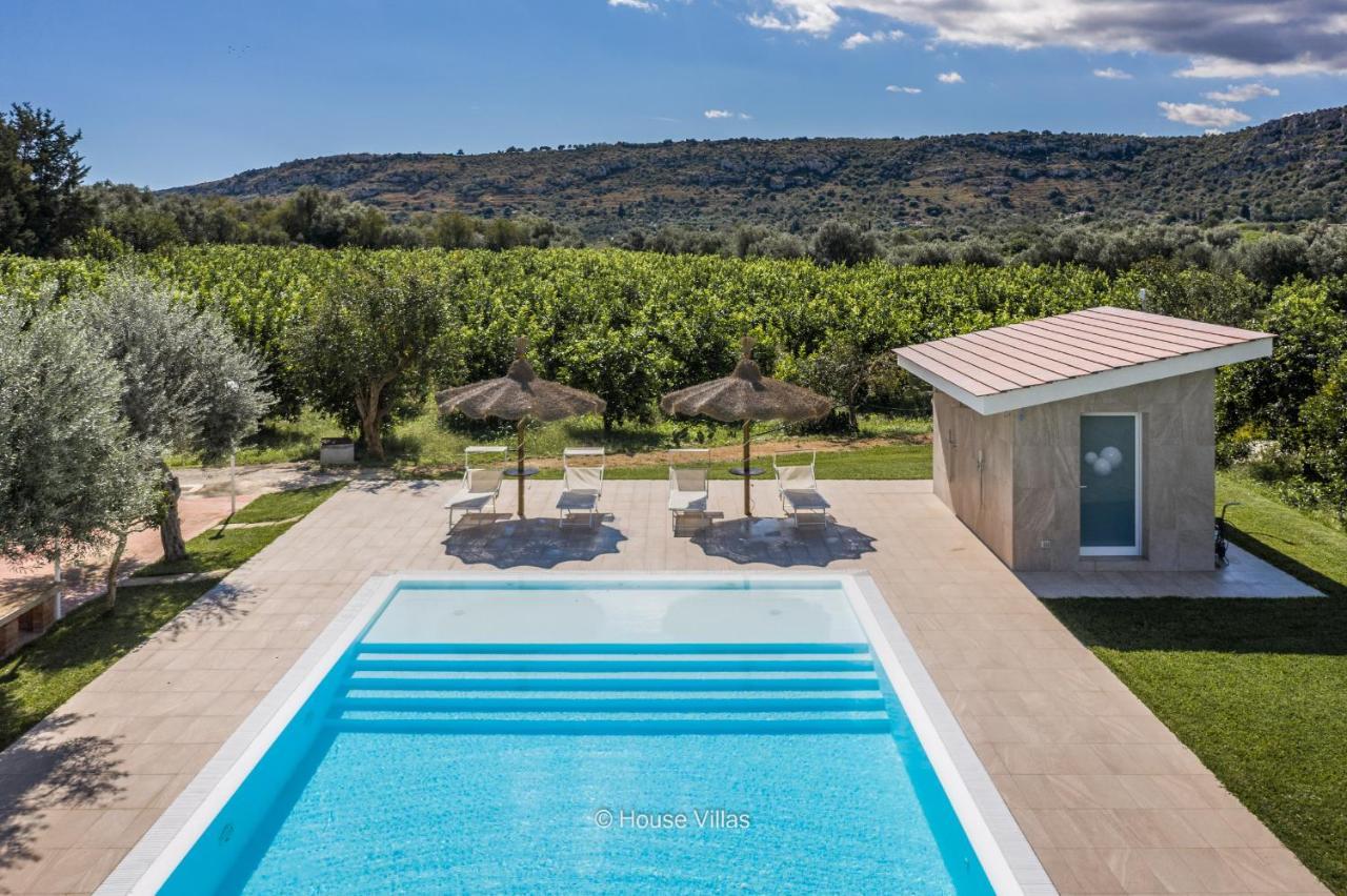 Villa Zagara Bianca Floridia Esterno foto
