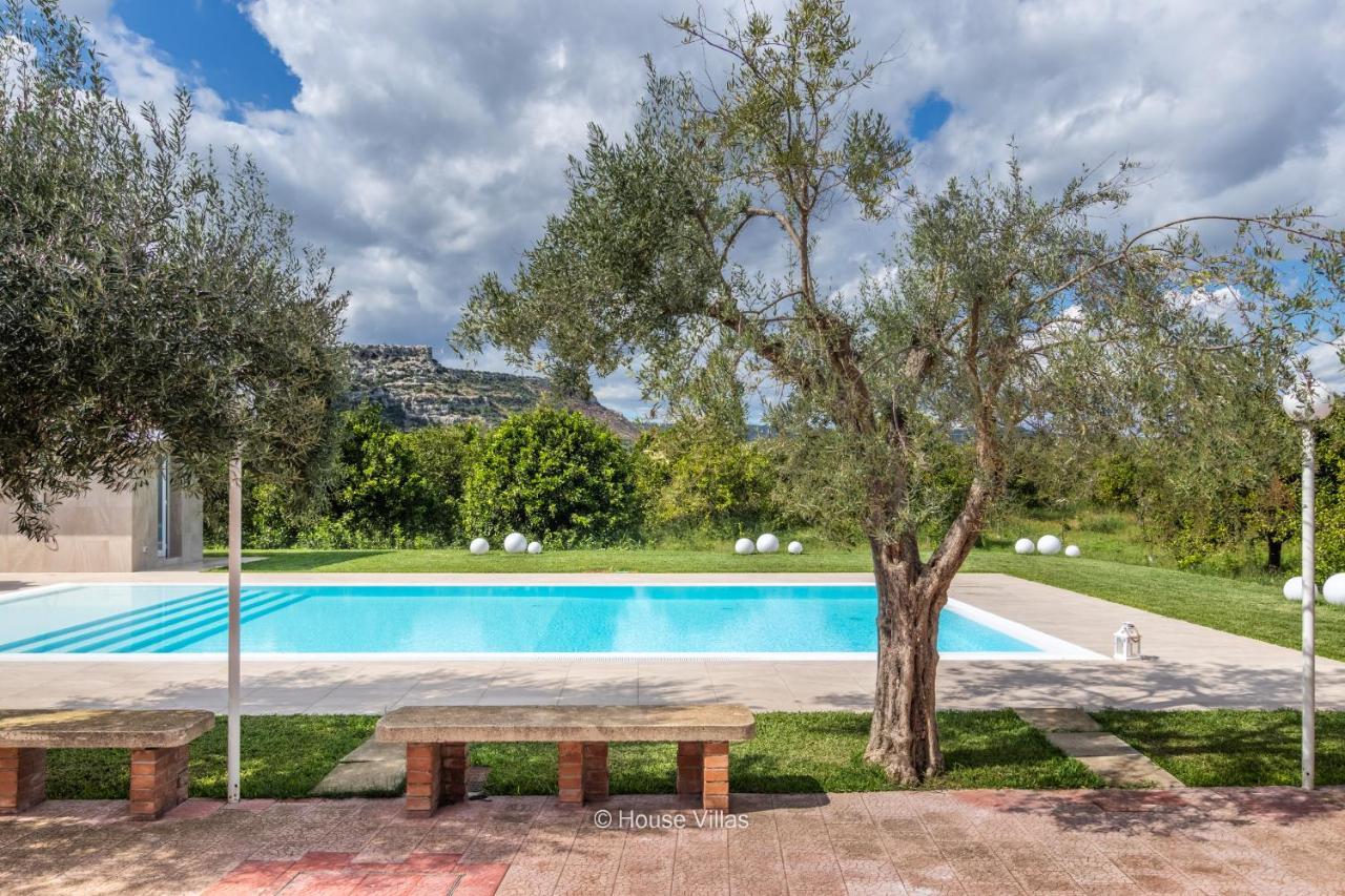 Villa Zagara Bianca Floridia Esterno foto