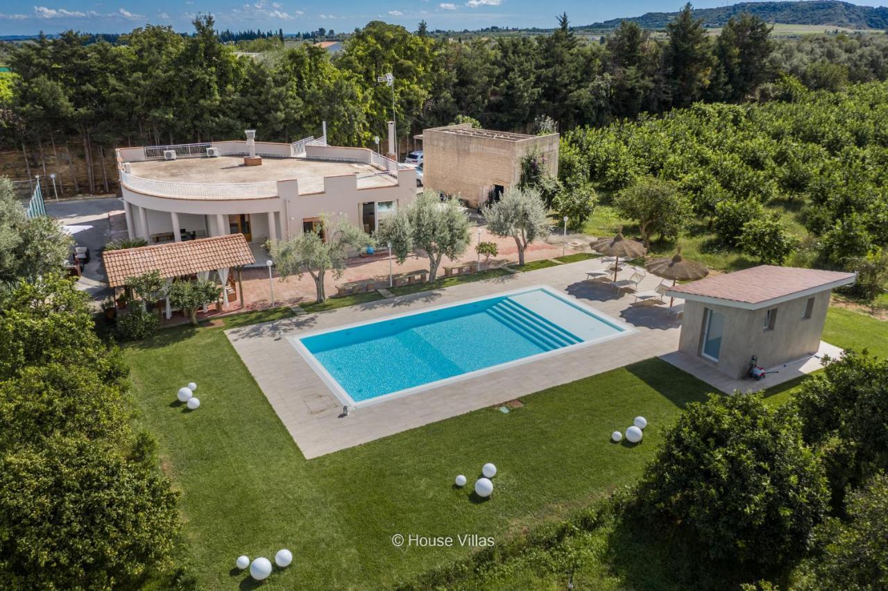 Villa Zagara Bianca Floridia Esterno foto