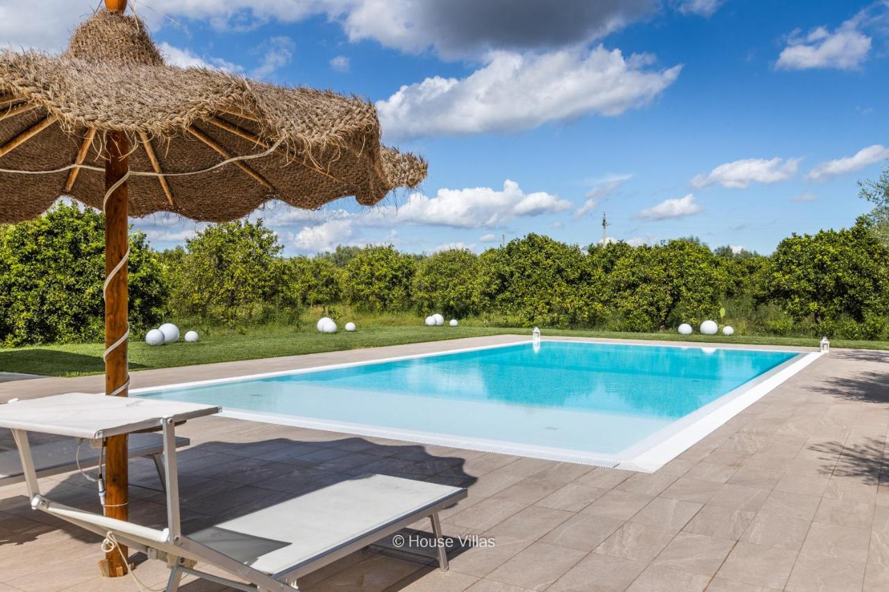 Villa Zagara Bianca Floridia Esterno foto